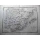 CARTE DE LIBÉRIE OU ESPAGNE ANCIENNE 