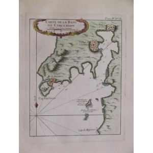 CARTE DE LA BAYE DE CORCUBION 