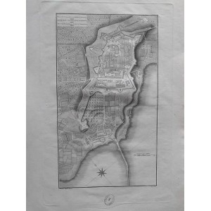 PLANO DE LA CIUDAD Y DEL NUEVO PUERTO DE TARRAGONA 