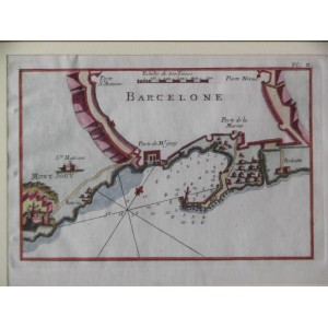 BARCELONA. PLANO DEL PUERTO 