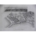 PLANO Y VISTA DE TARRAGONA 