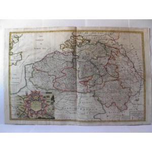 A NEW AND CORRECT MAP OF THE X SPANISH PROVINCE 