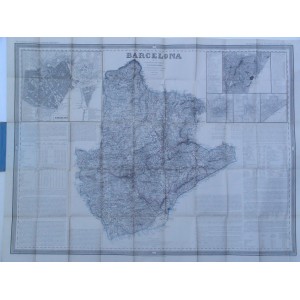 BARCELONA. ATLAS DE ESPAÑA Y SUS POSESIONES DE ULTRAMAR