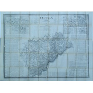 SEGOVIA. ATLAS DE ESPAÑA Y SUS POSESIONES DE ULTRAMAR