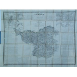 GERONA. ATLAS DE ESPAÑA Y SUS POSESIONES DE ULTRAMAR