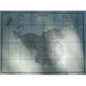 GERONA. ATLAS DE ESPAÑA Y SUS POSESIONES DE ULTRAMAR 