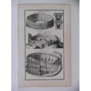 AMPHITHEATRES: NIMES / TINTINIAC / AUTUN 