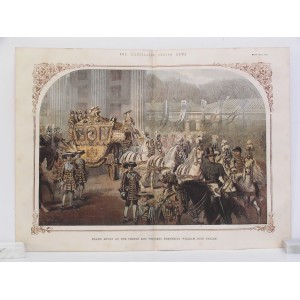 Grand Entry of the Prince and Princess Fredrick William into Berlin