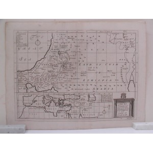 A New Map Shewing the Travels of the Patriarchs