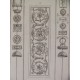 Ornamentos con motivos vegetales y mitológicos