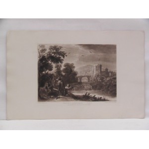 Paisaje y escena de caza