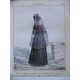 SEÑORA DE MADRID CON BASQUINA DE VID Y MANTÓN