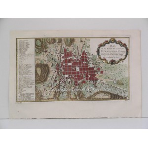 (Plano de San Francisco de Quito, Ecuador) Plan de la Ville et Cité de St. Francois de Quito