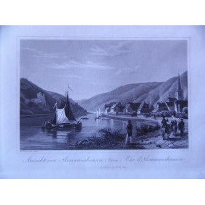 Ansicht von Asmannshausen (Rhein)