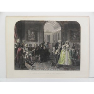 Dr. Johnson in the ante-room of Lord Chesterfield (El doctor Johnson en la antesala de Lord Chesterfield)