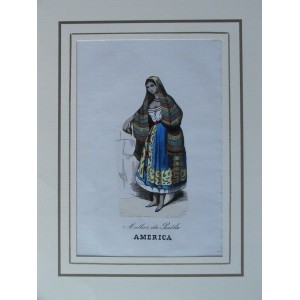 MULHER DA PUEBLA. AMERICA 
