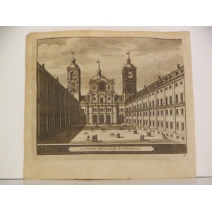 LA PREMIERE COUR & L’EGLISE DE L’ESCURIAL 