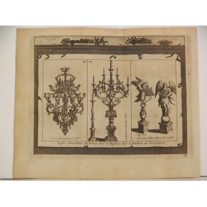 LUSTRE, CHANDELIERS DE BRONZE DORÉ & PUPITRES ...